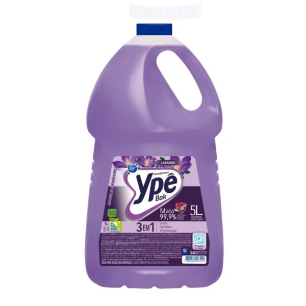 Desinfetante líquido Bak Ypê Lavanda - 5L