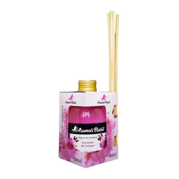 Difusor Aromas Brasil 250ml Lavanda Do Campo