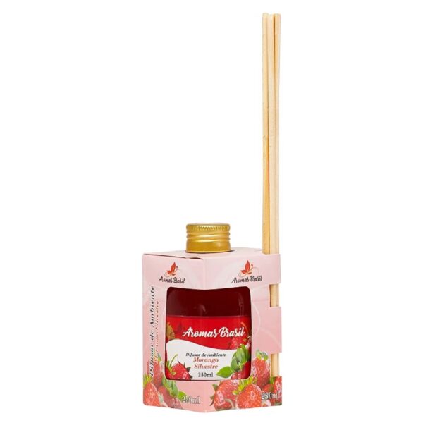 Difusor De Ambiente Morango-Silvestre Aromas Brasil 250ml