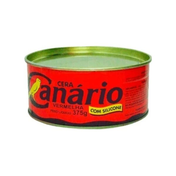 Cera canário c/silicone - Vermelho