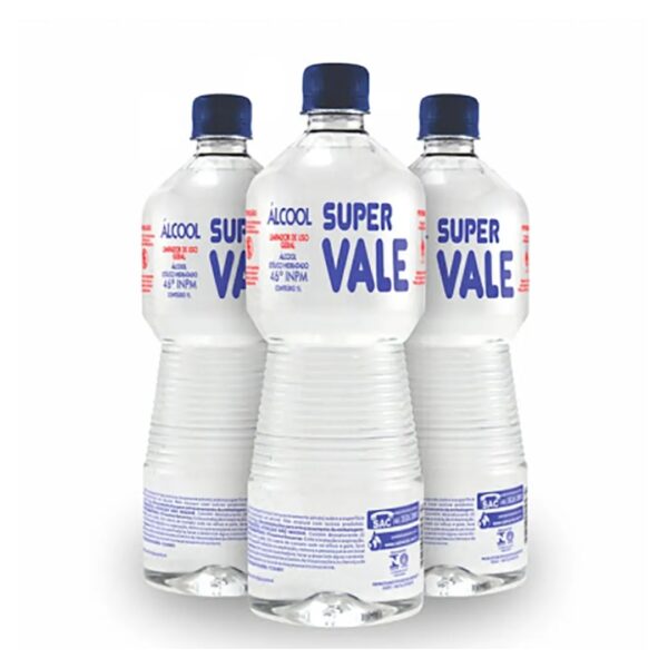 ÁLCOOL LÍQUIDO 70% 1L SUPER VALE