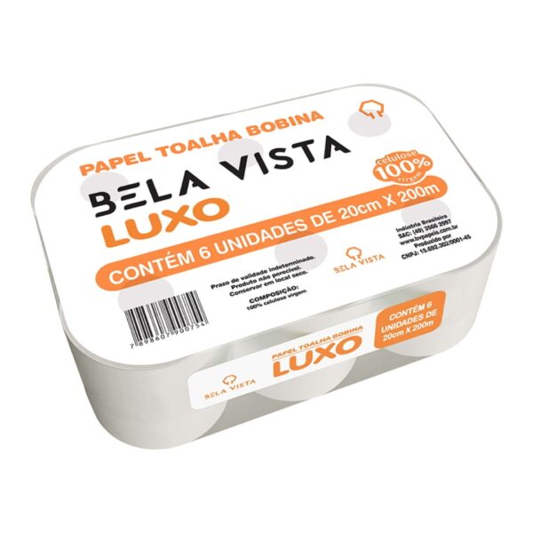 PAP TOALHA BOB LUXO 20X200X6 BELA VISTA