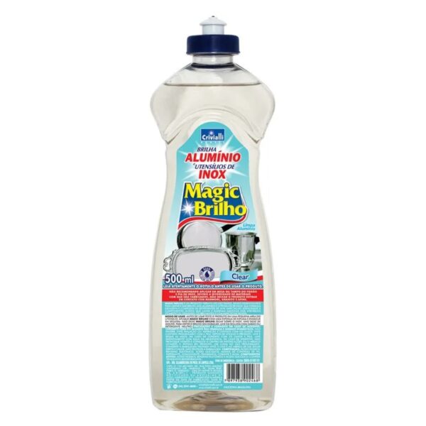 BRILHA ALUMÍNIO E INOX MAGIC BRILHO 500 ML