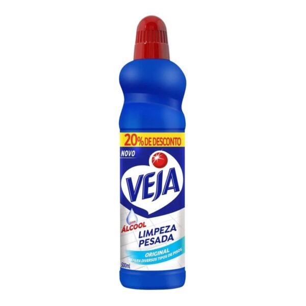 VEJA LIMPEZA PESADA C/ÁLCOOL 500ML