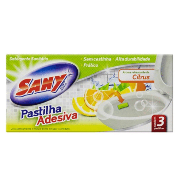 PASTILHA ADESIVA SANY MIX CITRUS C/3