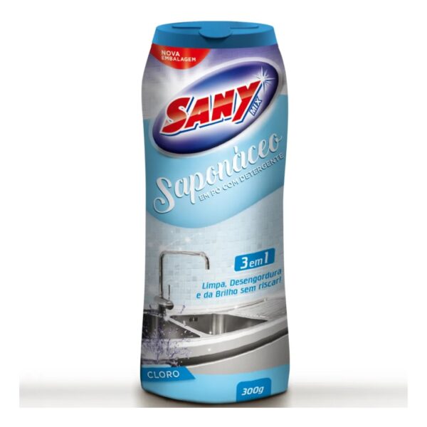 SAPÓLIO SANY MIX PÓ CLORO 300GR