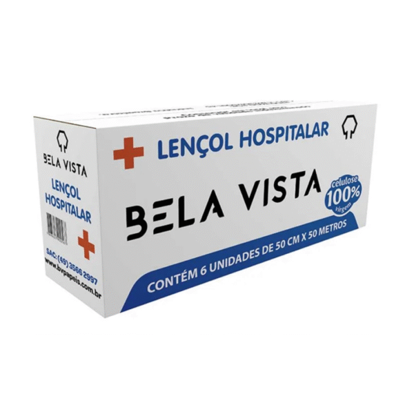 LENÇOL DESCARTÁVEL BV 50CM X 50CM C/6 ROLOS