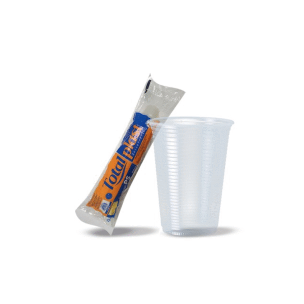 COPO TRANSPARENTE 400 ml TOTALPLAST CX C/1000UN.