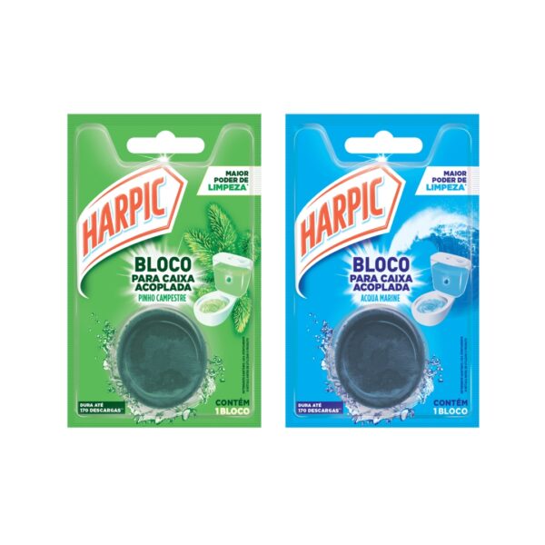 BLOCO CAIXA ACOPLADA HARPIC