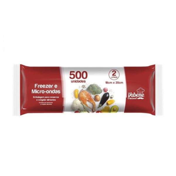 SACO FREEZER E MICRO 2LT 500 UN 18CM  35