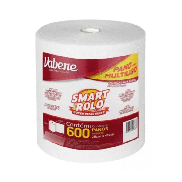 PANO MULT SMART ROLO 40X28CM (600P) BRANCO