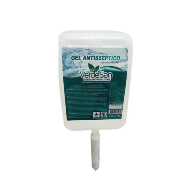 GEL ANTISSÉPTICO REFIL 800 ML VERDE SAN