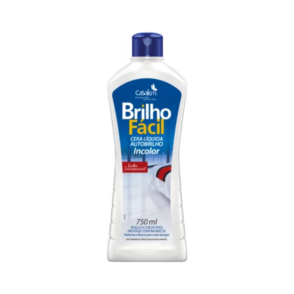 CERA BRILHO FÁCIL INCOLOR 750ml