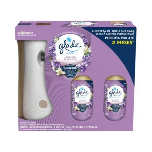 GLADE AUTOMATIC 3 EM 1 LAV E VANILL