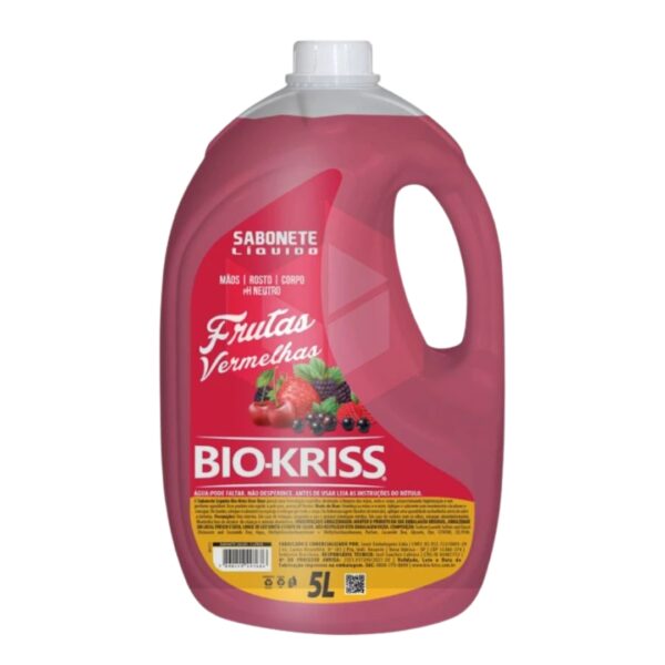 SAB LIQ PEROLADO BIO-KRISS 5L - FRUTAS VERMELHAS