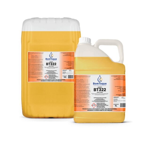 BT 322 DETERGENTE DESINCRUSTANTE ALCALINO 5L
