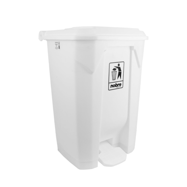 LIXEIRA BRANCA 80 L NOBRE