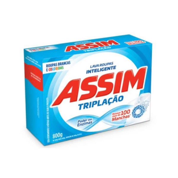 DET PÓ ASSIM T AÇÃO CART 800G ANTIBAC
