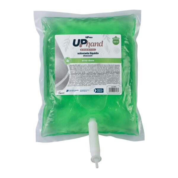 SAB LIQ GLICERINADO REFIL BAG 800 ML ERVA DOCE UP NOBRE