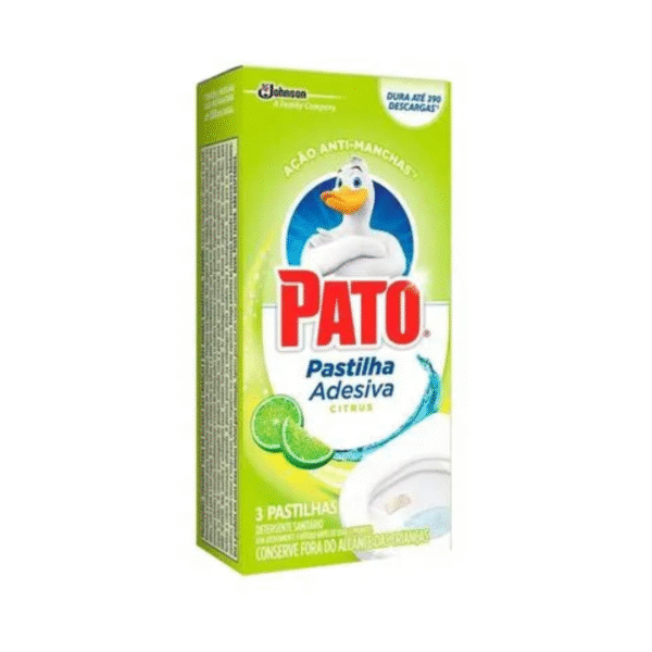 PATO PASTILHA ADESIVA CITRUS C/3