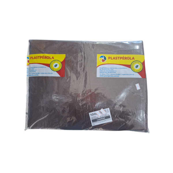 SACO LIXO 100 L PRETO LUMIERE C/100