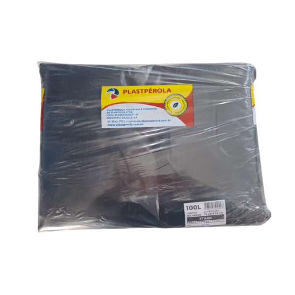 SACO LIXO 100 L PRETO STARK C/100