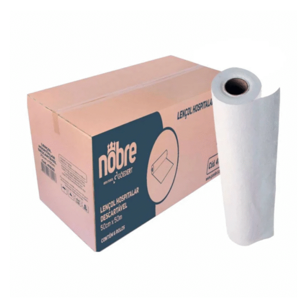 LENÇOL HOSPITALAR 50X70 NOBRE CX C/6