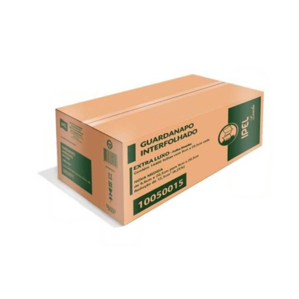GUARDANAPO LANCHE FS IPEL 14400 FLS 17G 9X20,5CM