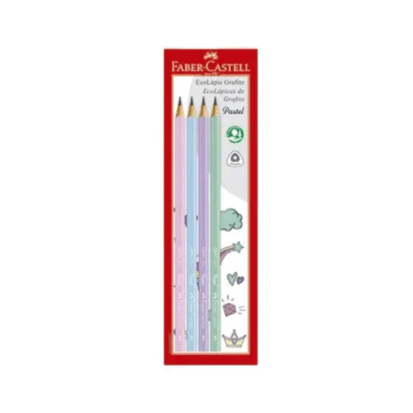 LAPIS PRETO FABER 1205 MAX PASTEL SORTIDO)