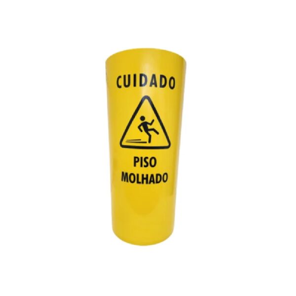 CESTO 23L AMARELO PISO MOLHADO CV51AM