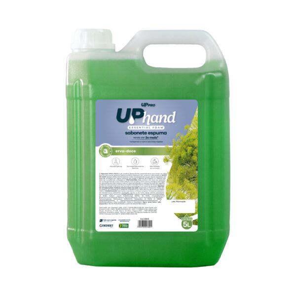 SABONETE ESPUMA ERVA DOCE 5L UP PRO NOBRE