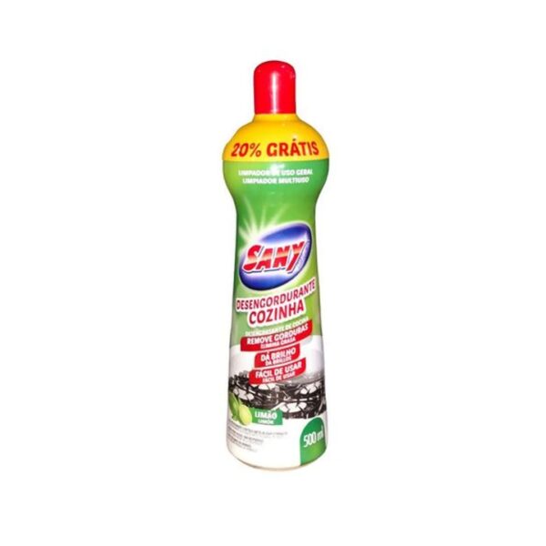 DESENGORDURANTE COZINHA SANY 500ML LIMÃO