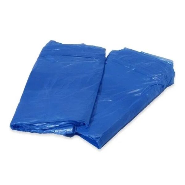 SACO LIXO 150L AZUL 0,10 C/100UN