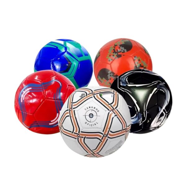BOLA DE FUTEBOL DE CAMPO COURO SINTÉTICO - 22CM