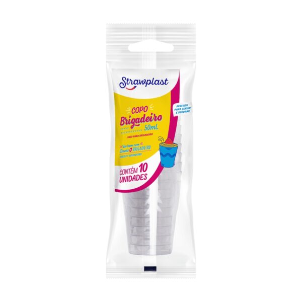 COPO 50ML BRIGADEIRO CRISTAL 50X10 CPS-050