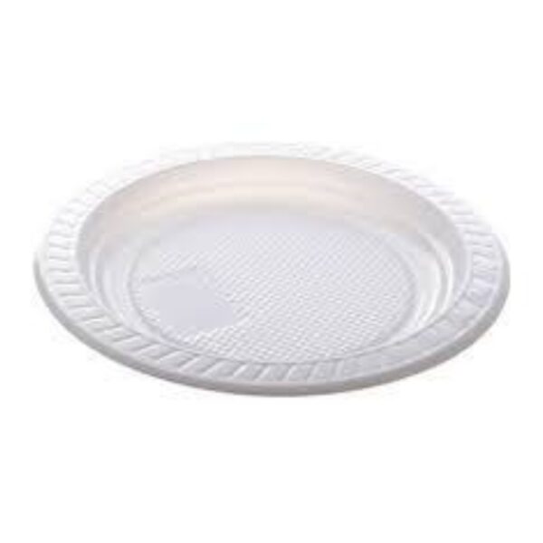 PRATO PLAST. P/BOLO - 15CM BCO C/500 UN