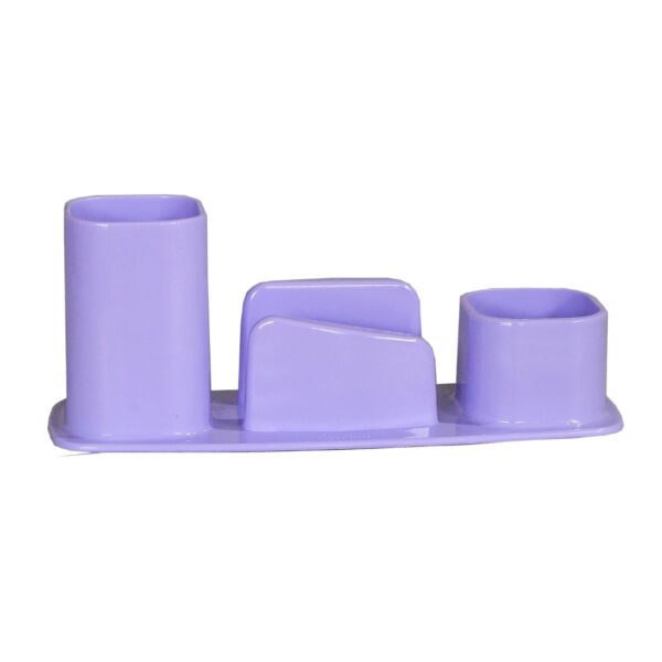 ORGANIZADOR DE MESA PREMIUM QUADRADO MARSHMALLOW LILÁS