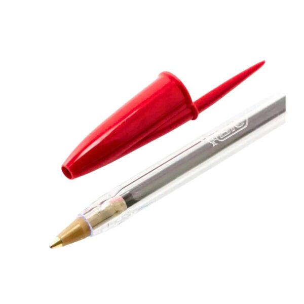 BIC-CANETA CRISTAL MEDIA VERMELHA