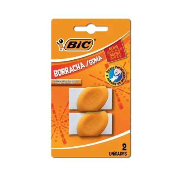 BIC-BORRACHA BRANCA C/02 UN