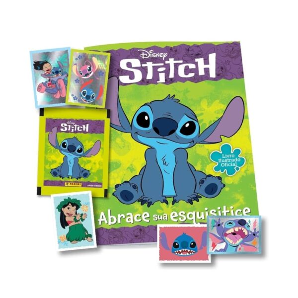 ALBUM FIGURINHAS STITCH